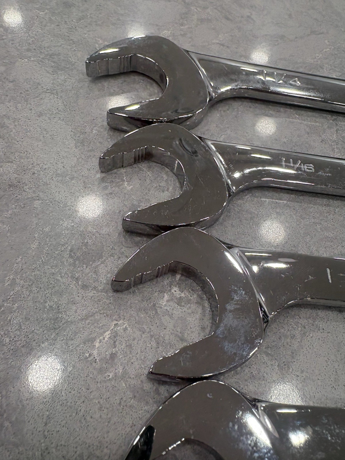 Snap-On FDP SAE And Metric Four Way Angle Wrench Set