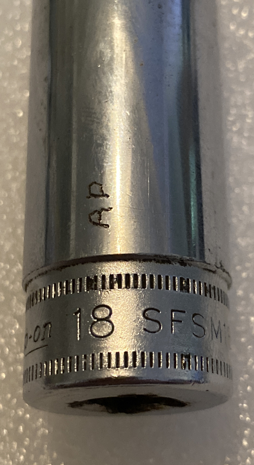 Snap-On Tools 18mm 6-Point Deep Socket Sfsm18 USA