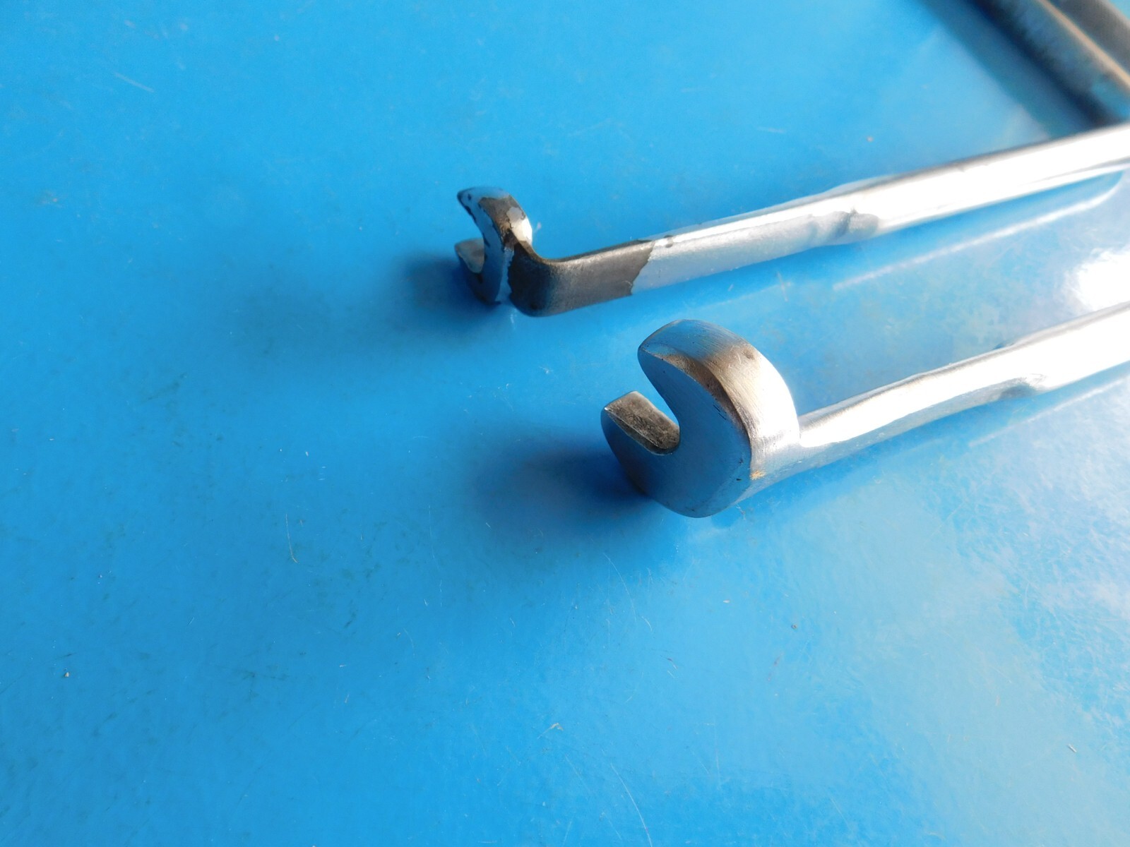 USED, SNAP ON PUSH ROD / LOCKNUT ADJUSTING WRENCHS,PART#M3518 & M3517B LOT OF 2