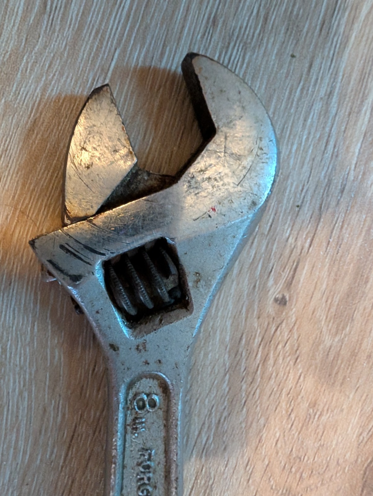 Vintage Crescent Tools «Crestoloy» 8″ Adjustable Wrench – NICE – USA