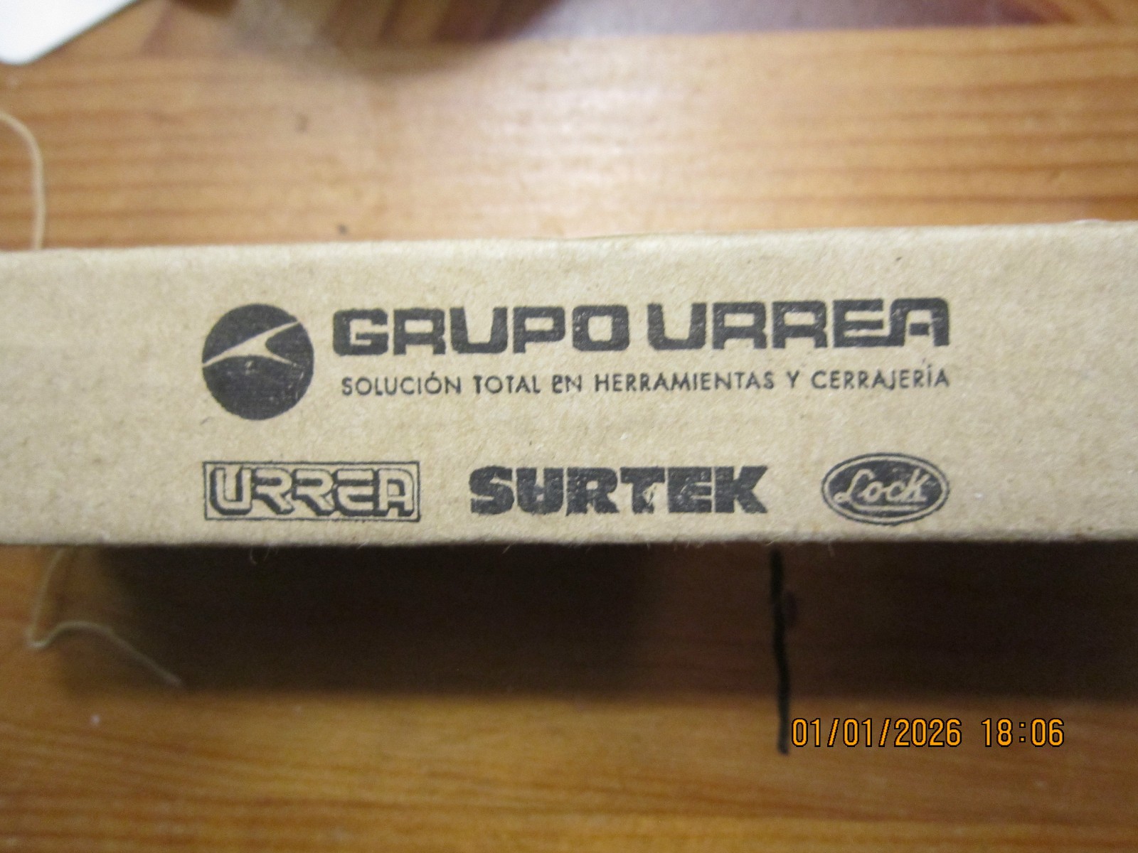 1/4″ x 5/16″ Double Open End Wrench, Groupo Urrea polished chrome NEW