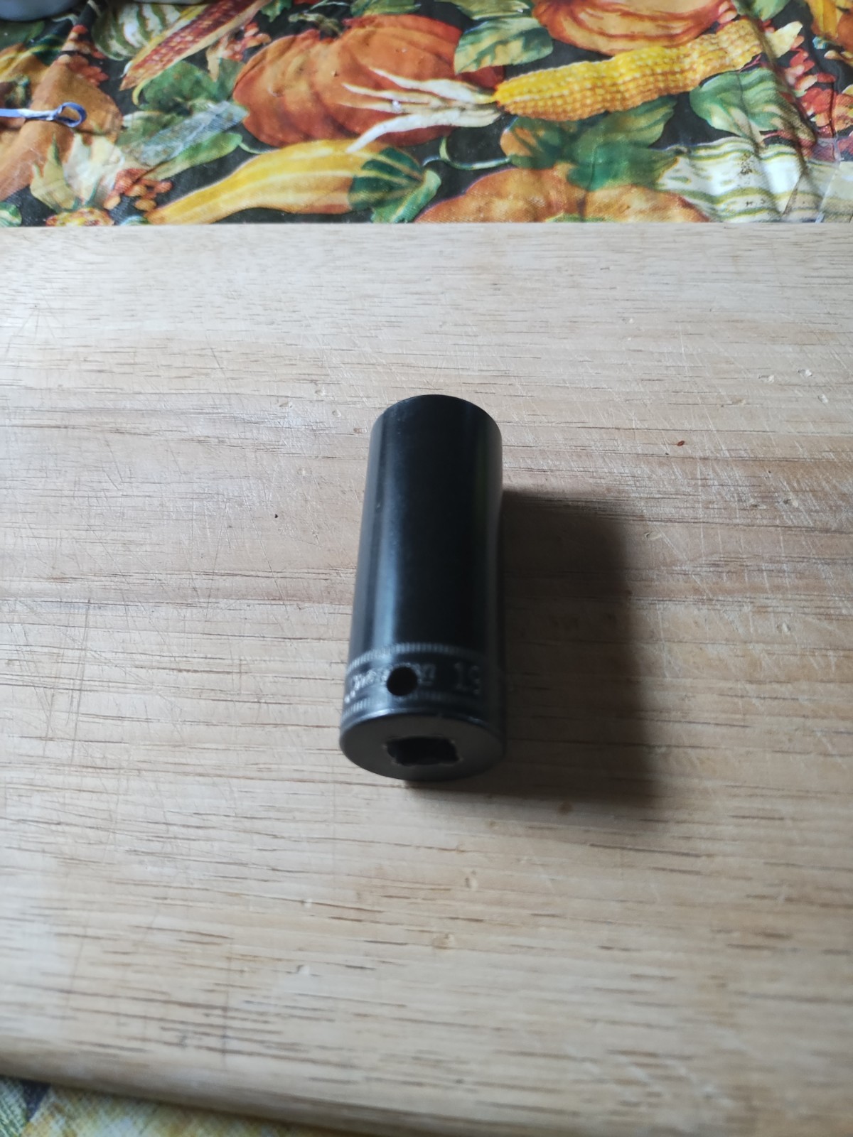Snap On 19mm, Deep, Flank Drive, 6 Point, 3/8″ Drive. Part # SIMFM19