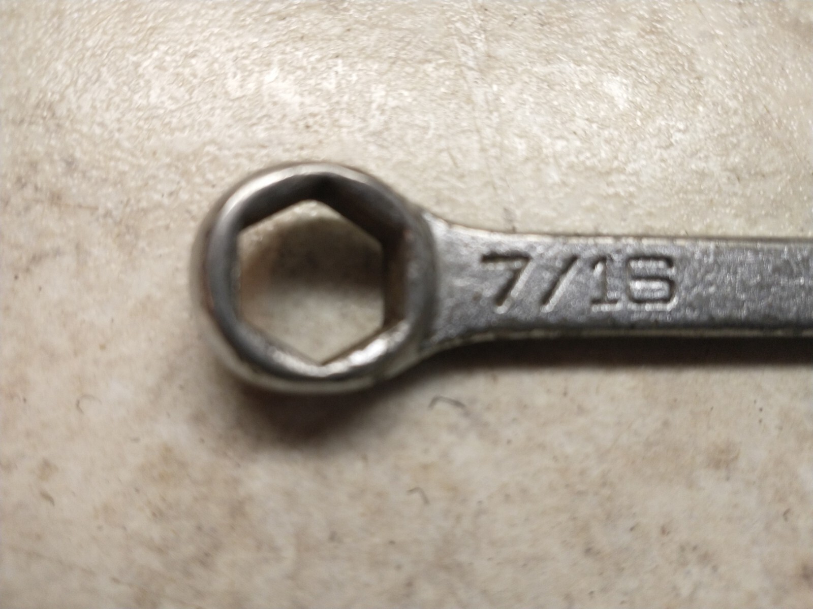 Vintage MAC Wrench Combination Wrench CH14 7/16″ USA