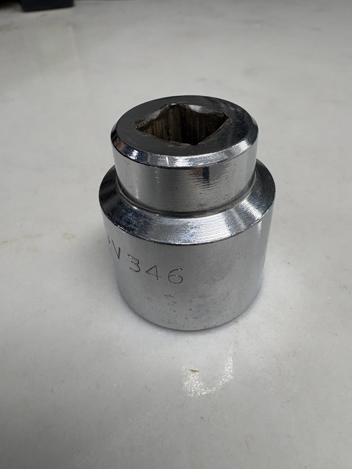 MAC Tools V346 1-1/16in 6 Pt 1/2” Drive Shallow Socket USA
