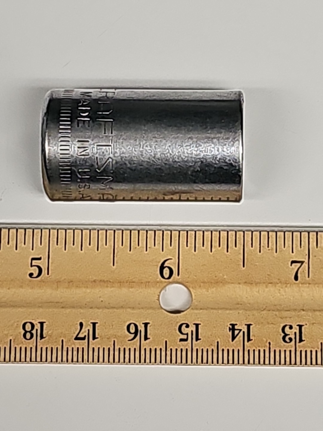 Craftsman 44236 15MM 12 Point 1/2″ Drive Shallow Well Socket -G- USA 🇺🇸