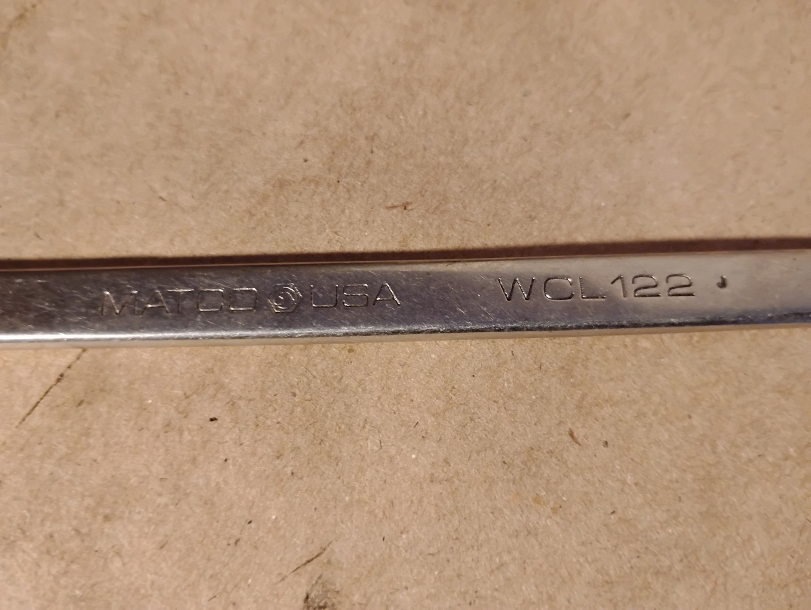 Matco 12 Point Combination Wrench 3/8” WCL122 SAE USA