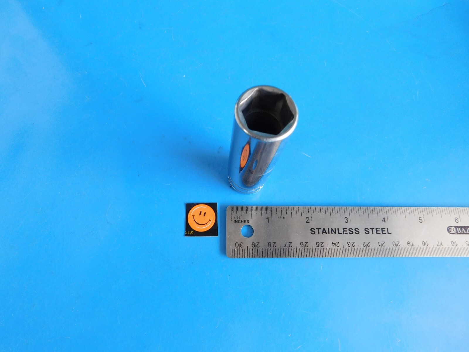 USED, SNAP ON TOOLS (3/4 IN. ) 1/2 IN. DR. 6 POINT DEEP SOCKET , PART #TS241