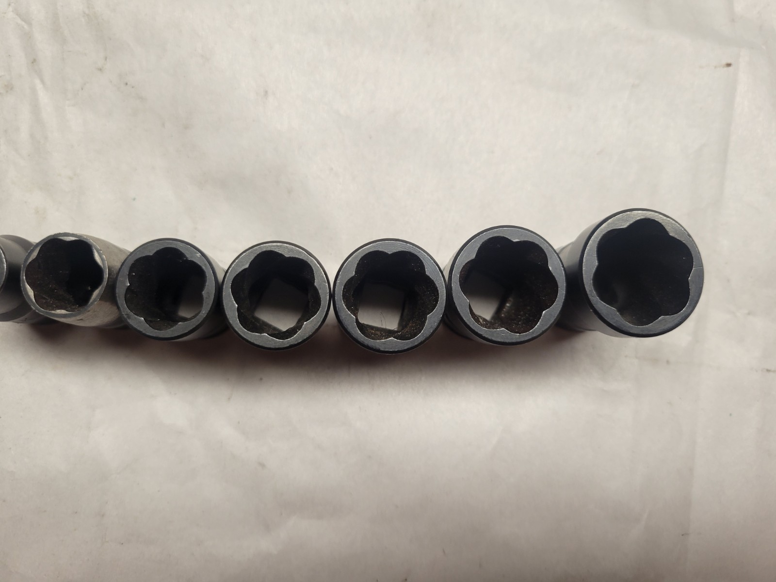 SK Tools 11 Pc 3/8” Drive Metric/SAE Turbo Socket Set For Damaged Nuts/Bolts 803