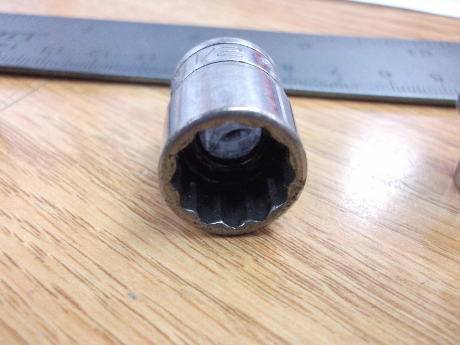 Snap On Socket F161 1/2 3/8 Drive SAE 12pt