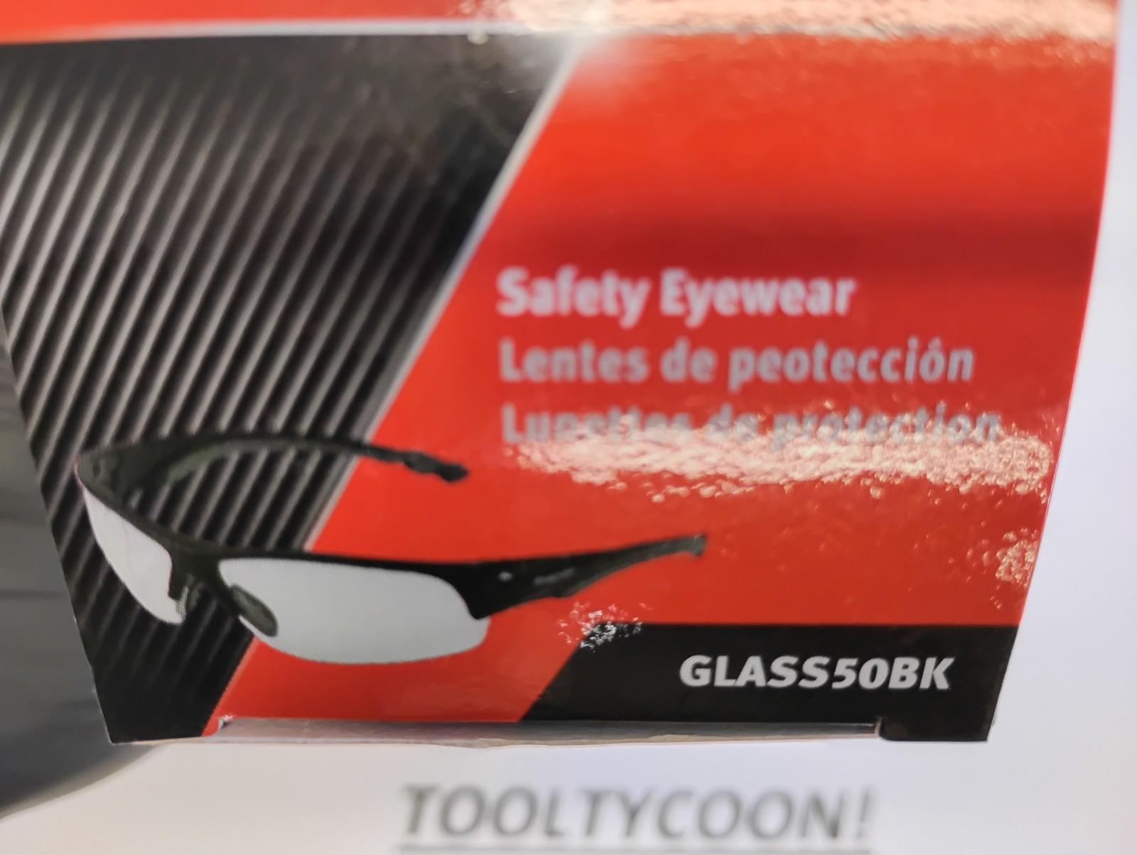 Snap-On Tools NEW BLACK Safety Glasses GLASS50BK