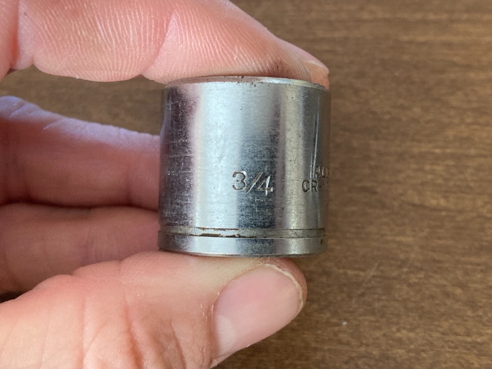 4 Vintage Allenite 1 1/16″ 3/4″ 5/8″ 3/8″ x 3/8″ Drive Shallow Sockets 12 Point