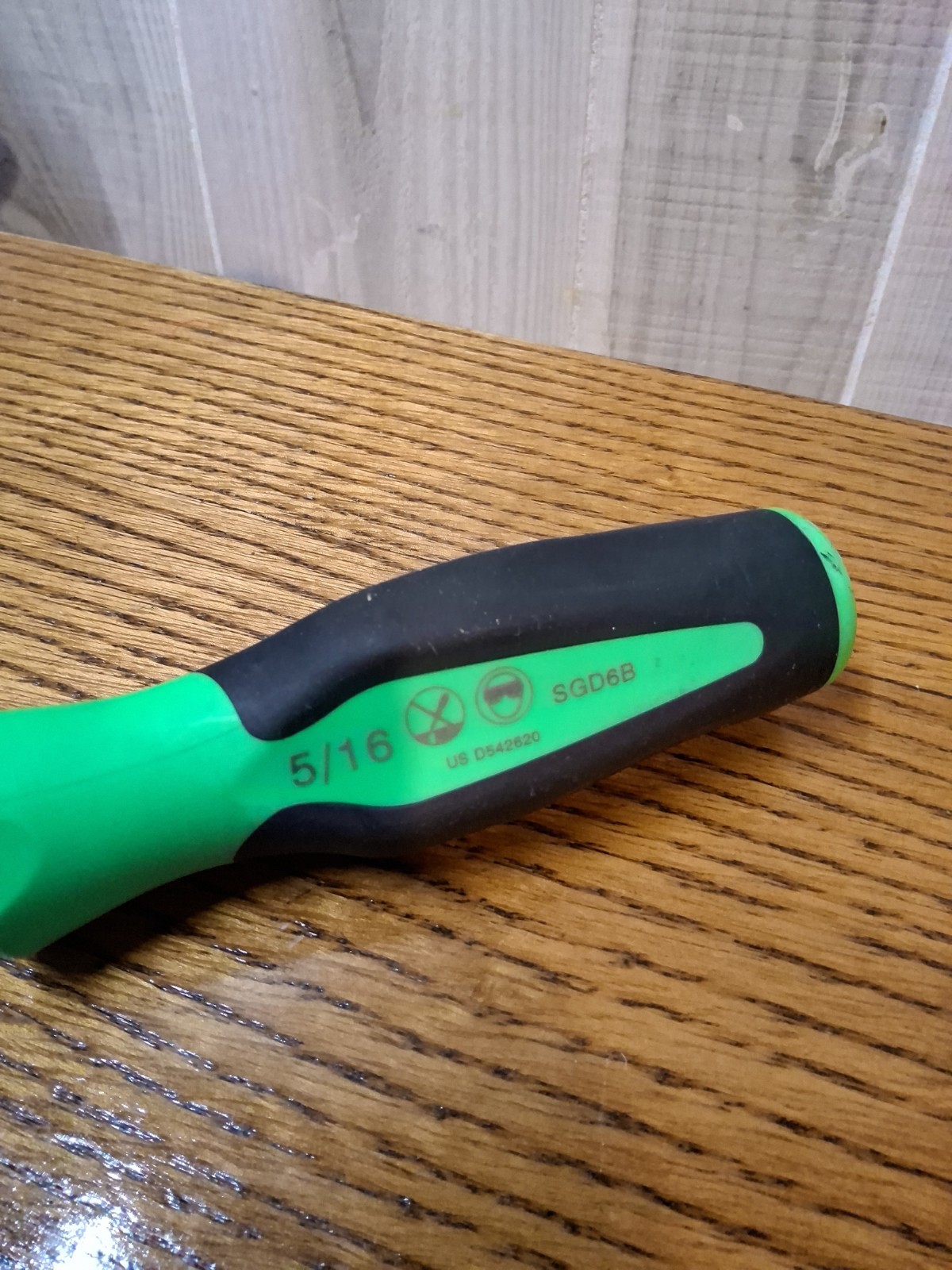 5 PC Set Snap-On Screwdrivers, 3/8, 5/16, 7/32 Slotted And Philips No 2 , 1