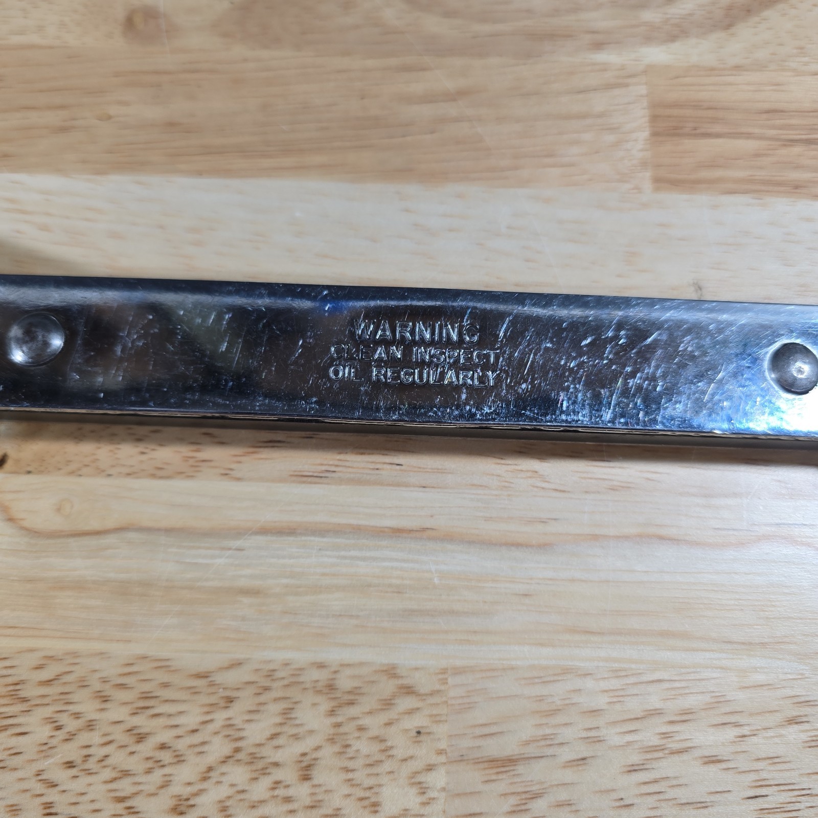 Snap On R3840 1-3/16–1-1/4″ 6-Point SAE 0° Offset Ratcheting Box Wrench