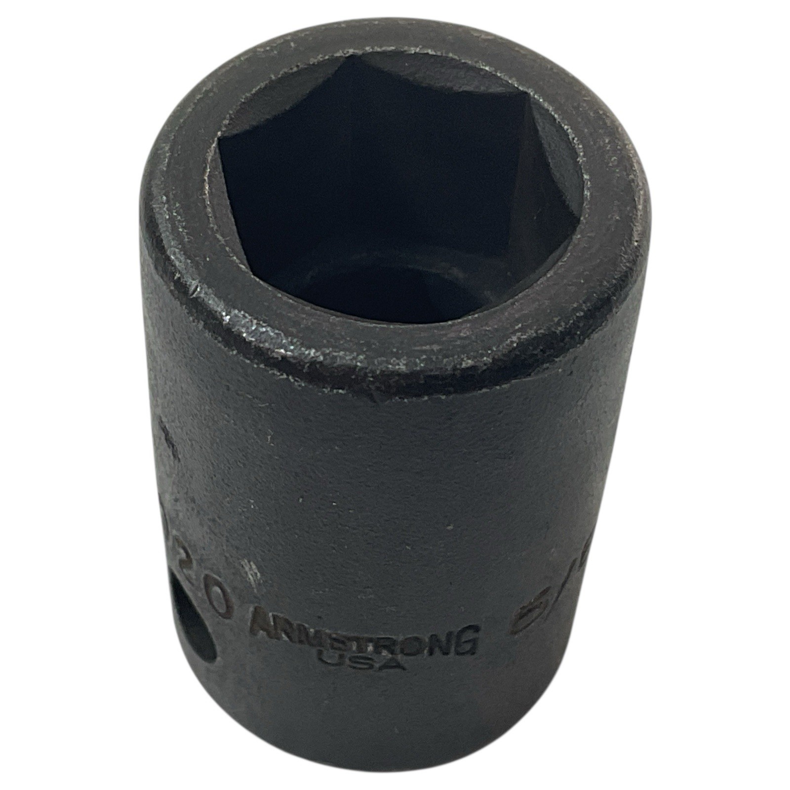Armstrong Impact Socket 20-020 1/2″ Drive 5/8″ SAE 6 Point As Pictured USA