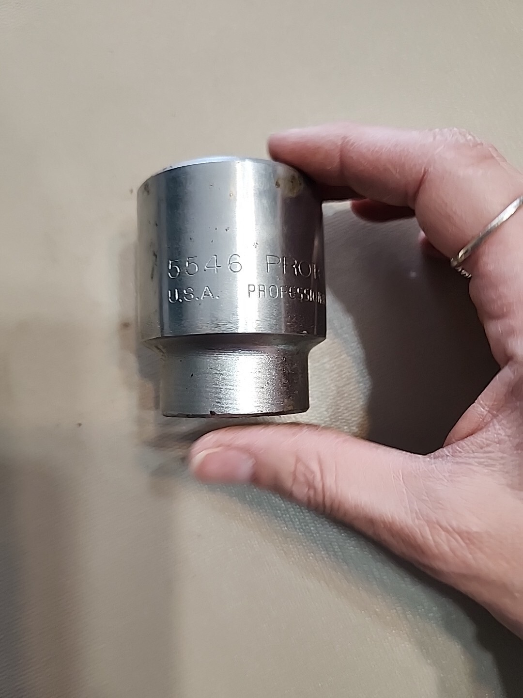 Proto Tools Professional Chrome Socket 5546 1-7/16” 3/4″ Drive 12 Point