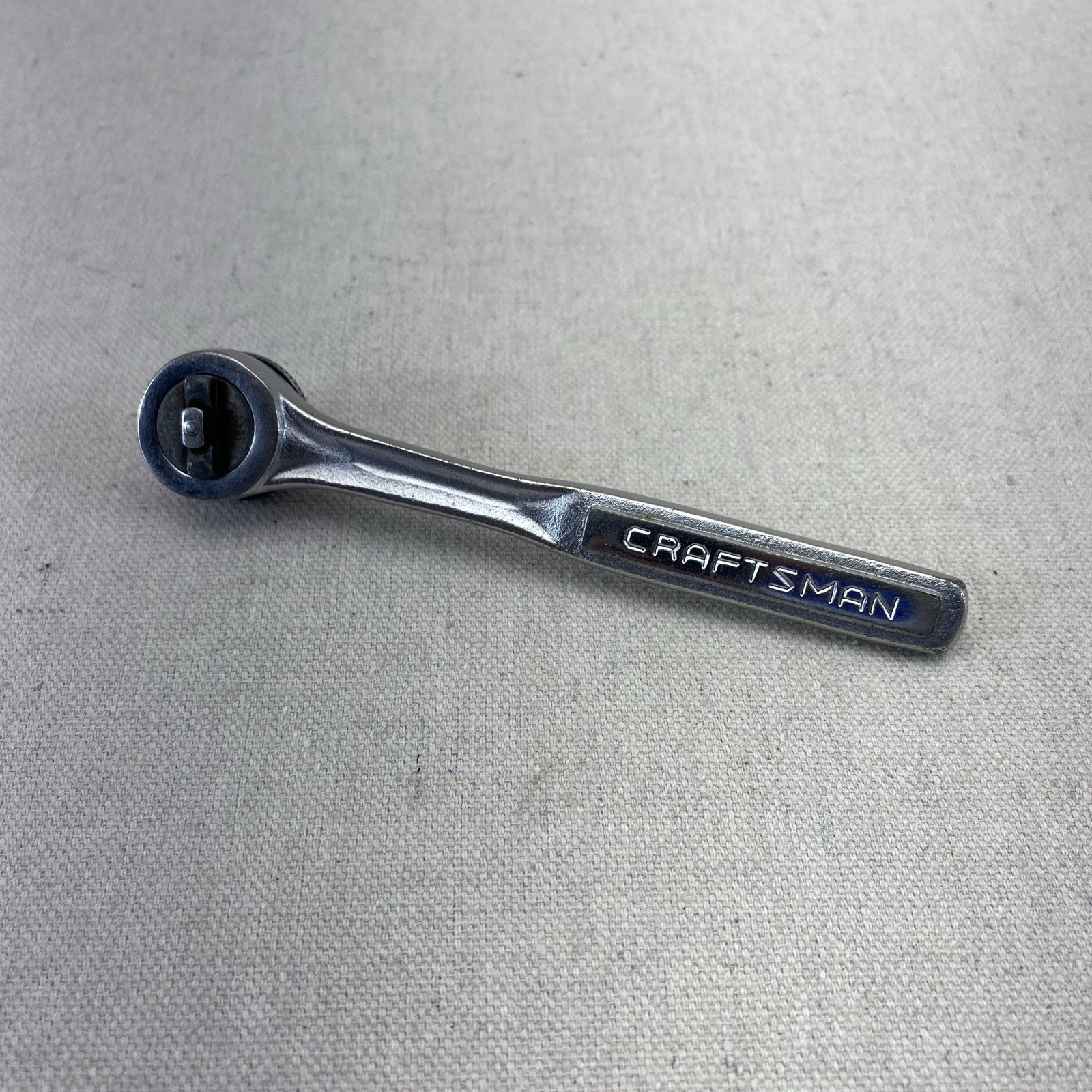 Vintage Craftsman 1/4” Drive Ratchet Thumb Wheel Fine Tooth Quick Release 43178