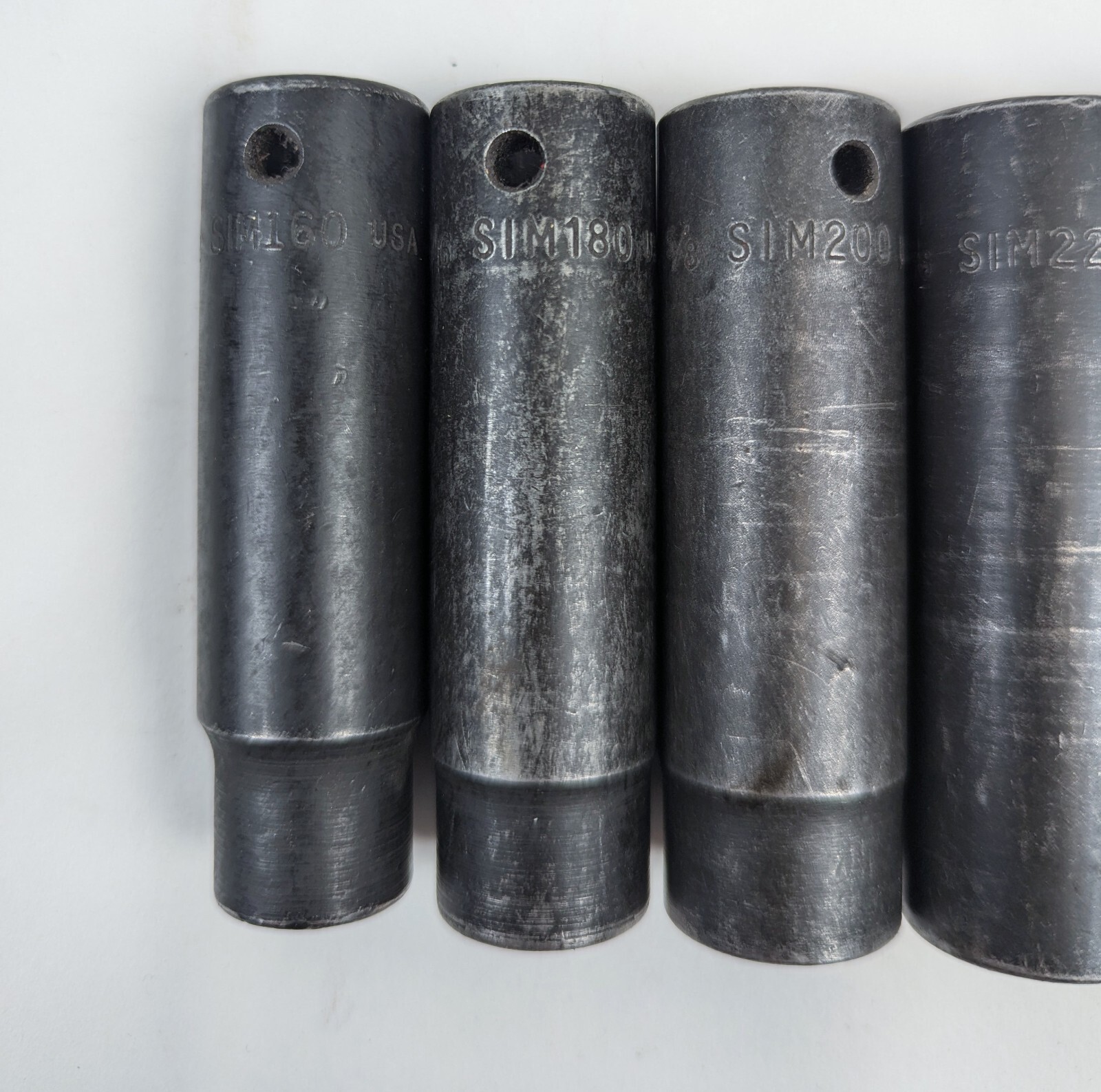 Snap-On SIM160 (1/2″) Thru SIM320 (1″) – 9 Piece – 1/2″ Drive SAE Impact Sockets