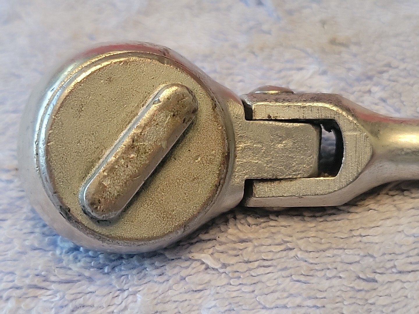 CHAMPION PLUG MASTER 3/8″ DRIVE FLEX HEAD RATCHET CT 405 VTG USA 🇺🇸