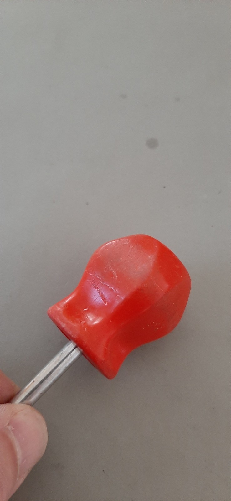 Snap-On SDDP22 Phillips SDD1 Flat Blade Stubby Screwdriver Set RED Hard Handle