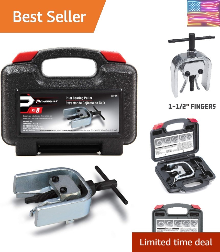 Pilot Bearing Puller – Removes Bearings & Bushings, Foreign & Domestic Cars