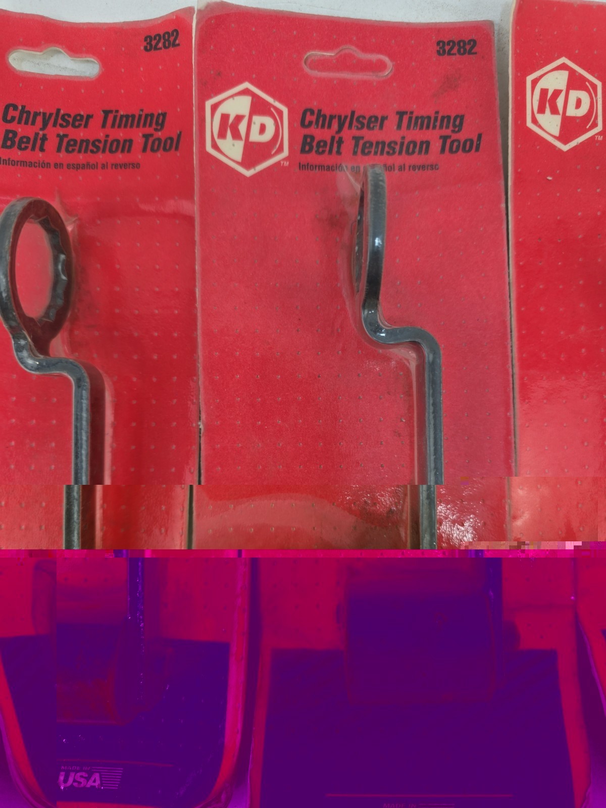 Lot of 5 KD 3282 «Chrylser» Chrysler Misprint Timing Belt Tension Tools NOS USA!