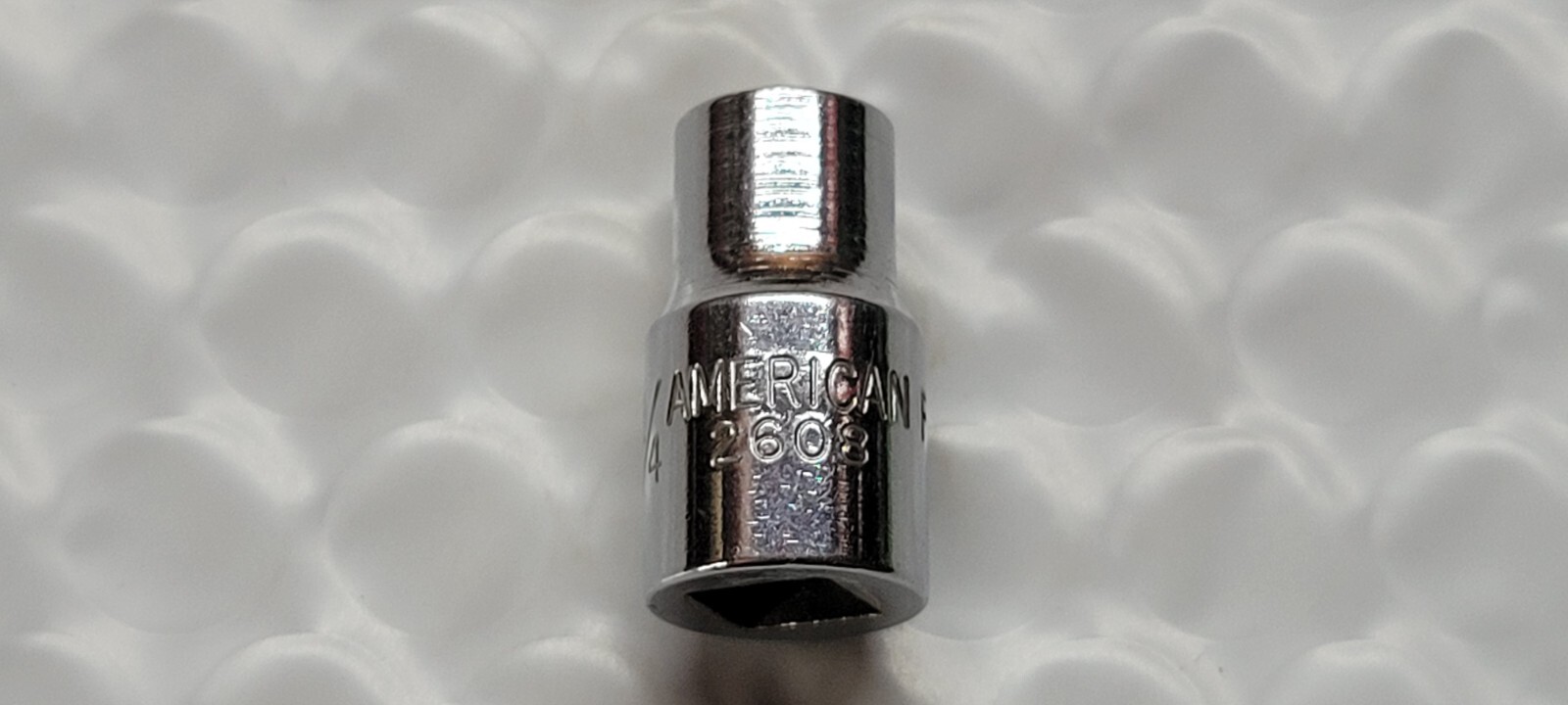 American Forge 2608 1/4″ 6pt 1/4″ Drive Socket