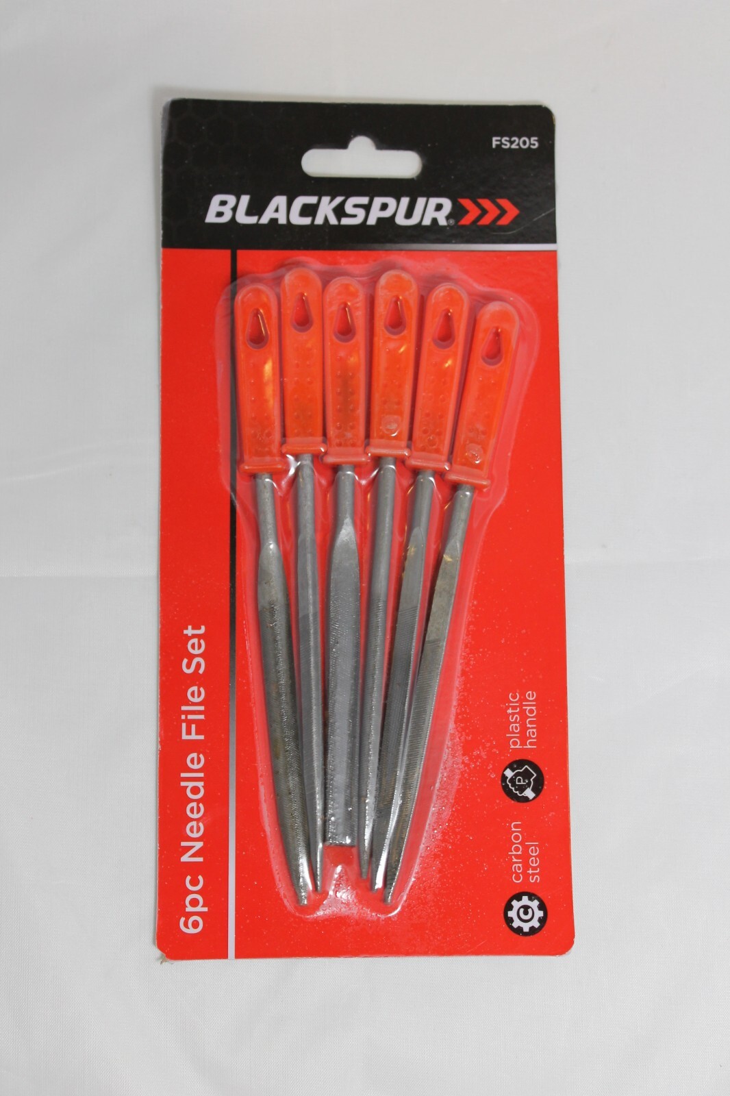 6pc Mini Precision Needle File Set Craft Jewellers Metal Tool Set Plastic Handle