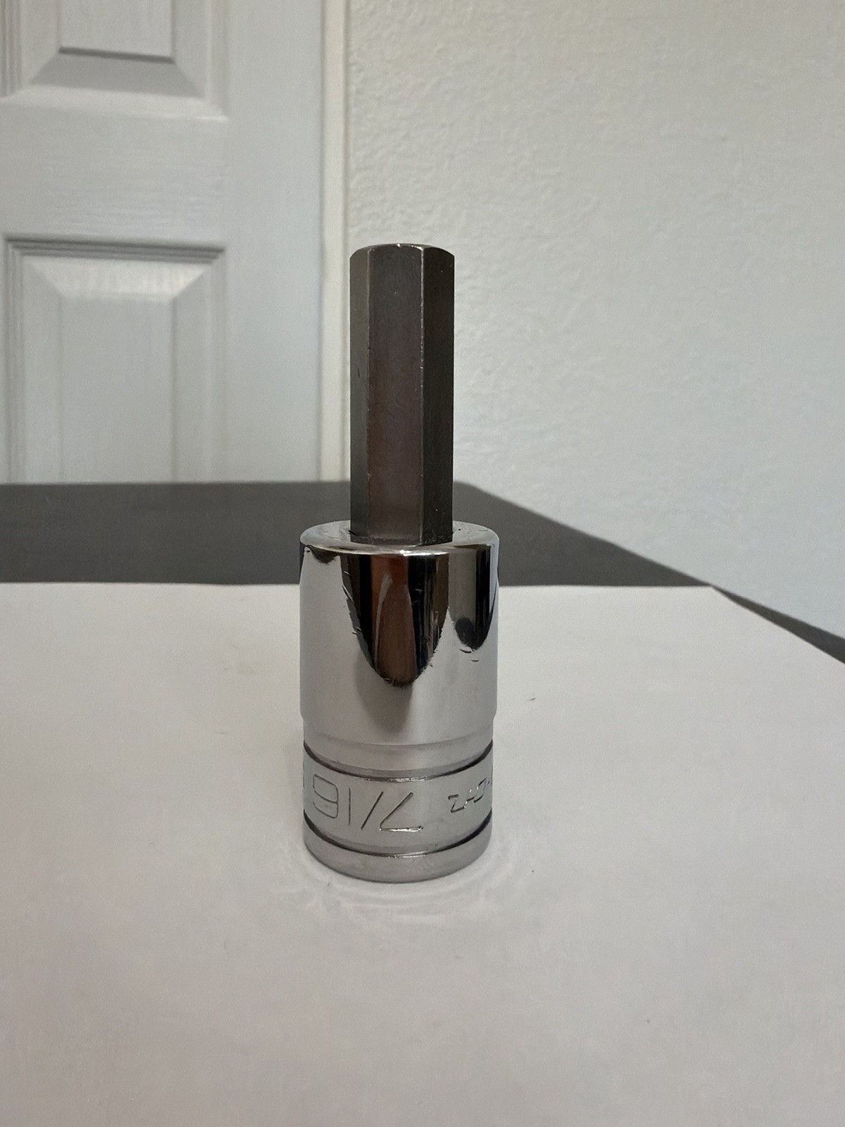 Snap On Tools SA14E 1/2” Drive SAE 7/16” Standard Hex Bit Socket Driver USA