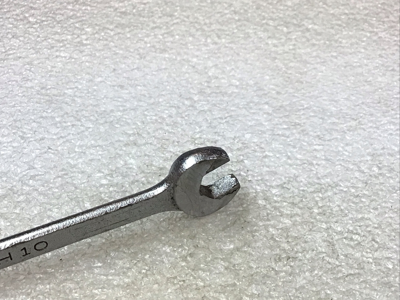 MAC TOOLS#CH10 – 5/16”, SAE, 6 PT., CHROME, SHORT, COMBO. WRENCH (Sabina Ohio)