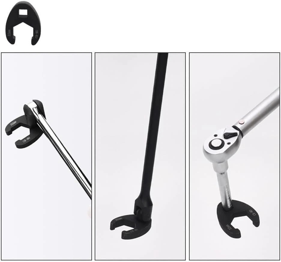 19PCS Crows foot Wrench Set 1/2″ and 3/8” Drive Flare Nut Crowfoot Wrench Set