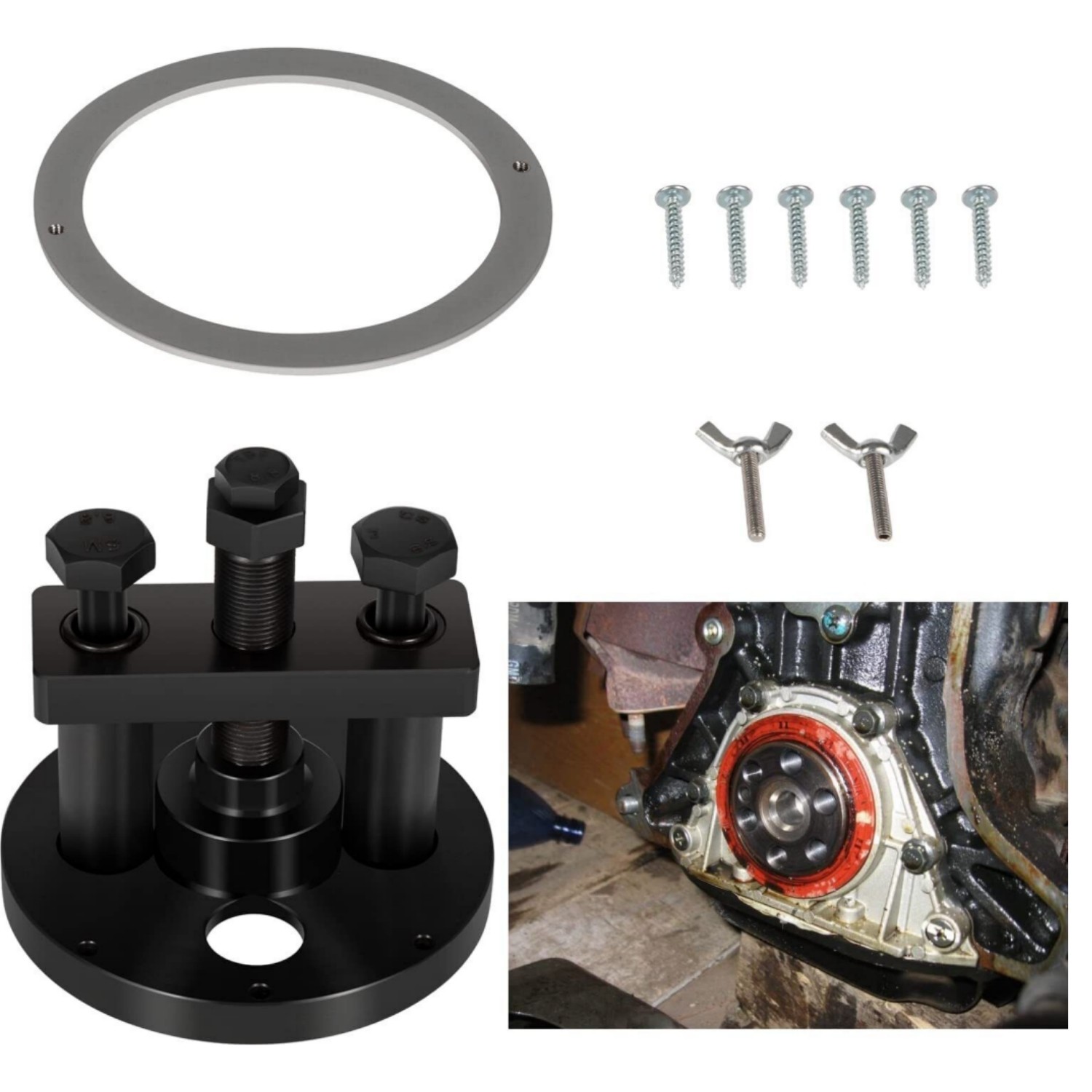 Detroit DD13 Front Crankshaft Seal Remover/Installer Tool W541589023300 DD15👑