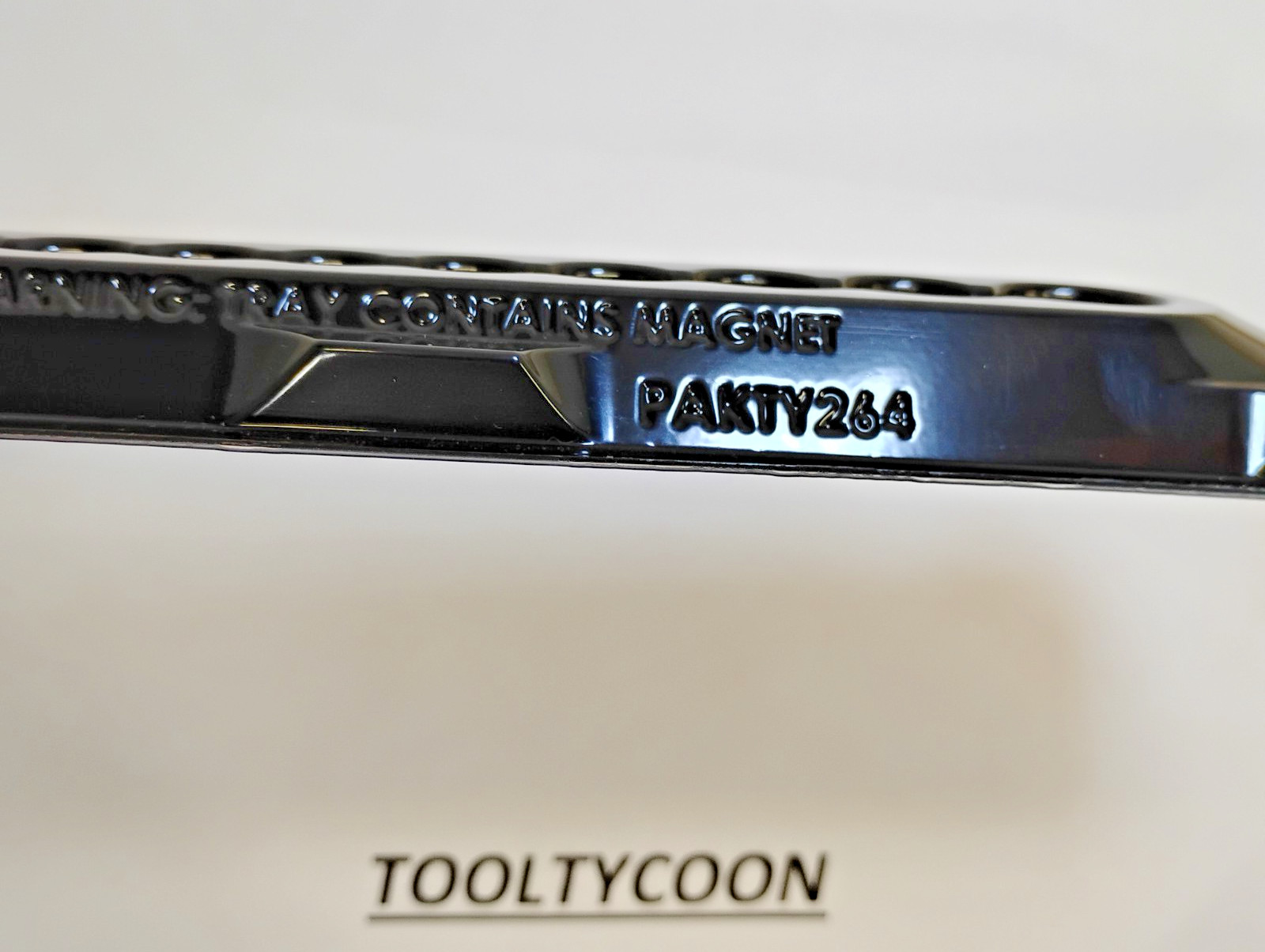 Snap-On Tools NEW MAGNETIC Tray BLACK for kit # 111TMMDY Tray Only PAKTY264