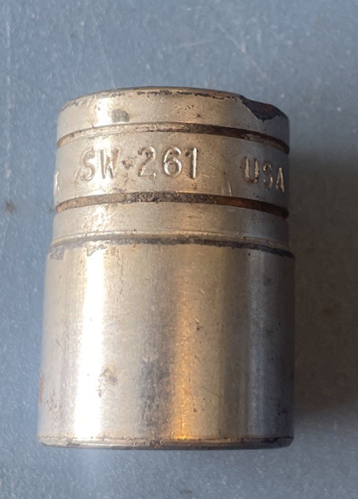Snap On 13/16″ Socket SW-261 Made in the U.S.A 1/2″ Drive 12 Point