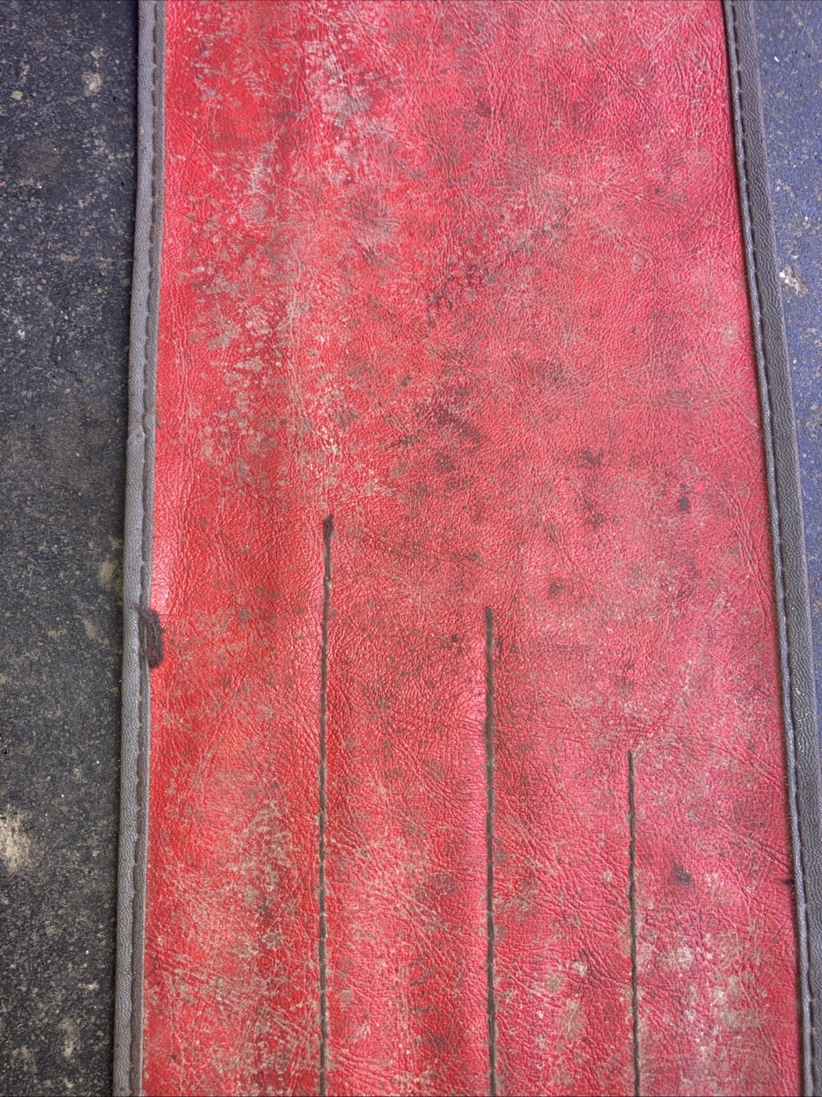 Snap-on C-46-B RED File Protector 4 Separation Case Vintage Man Cave Display B21