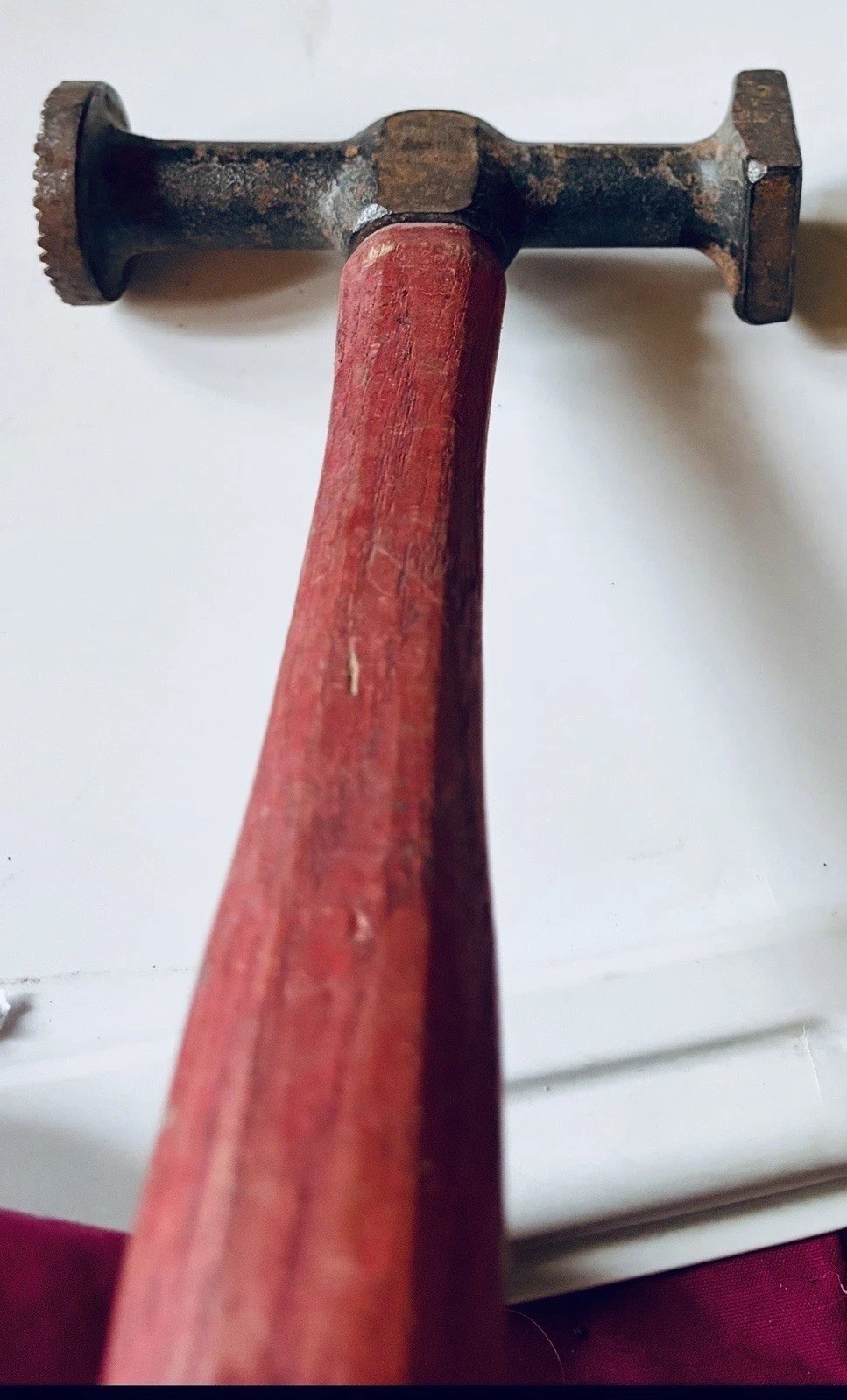 Matco Tools Auto Body Repair Shrinking Hammer 11” Wood Handle USA