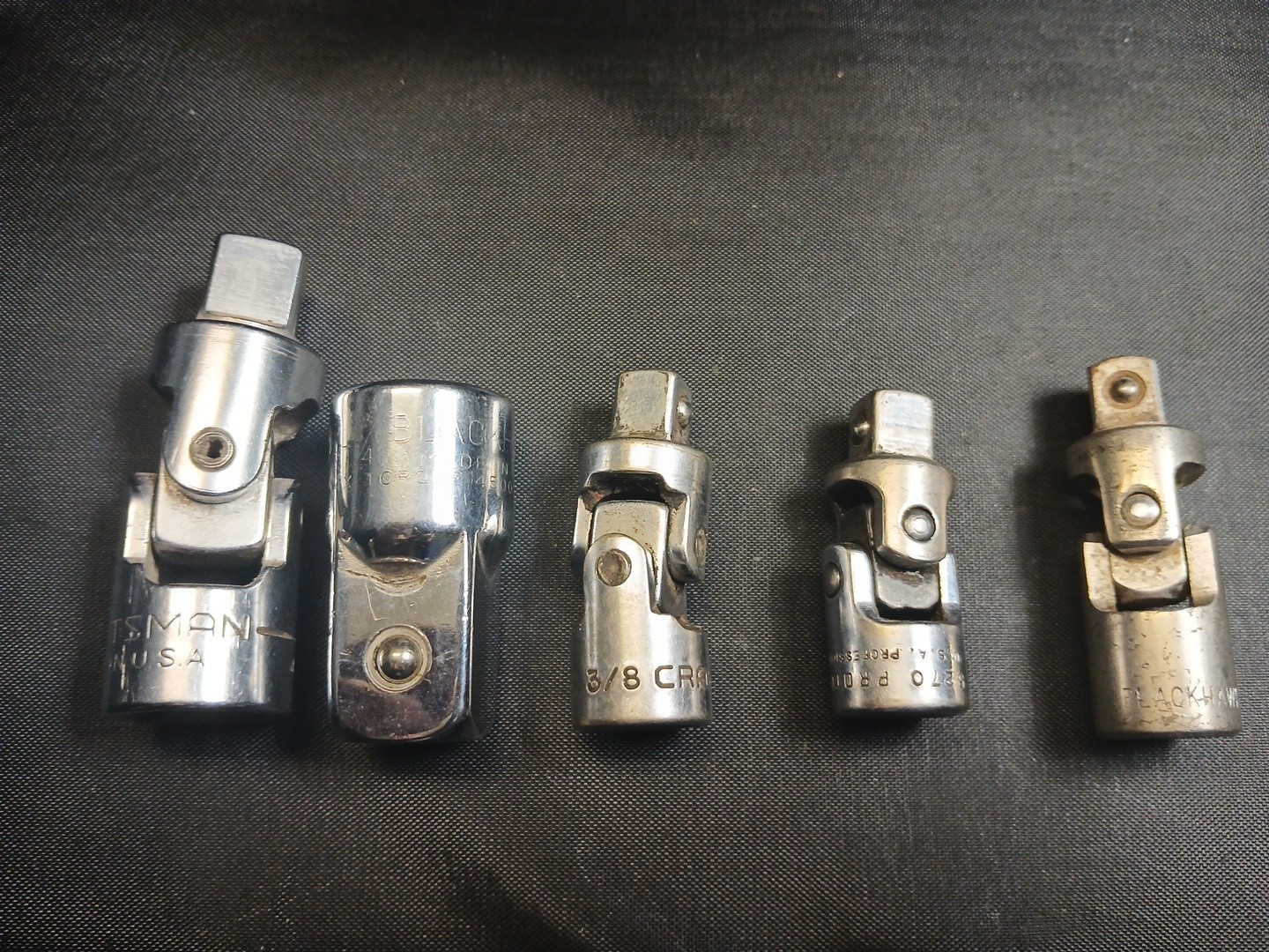 Lot Of Craftsman USA drive Extensions & Adapters