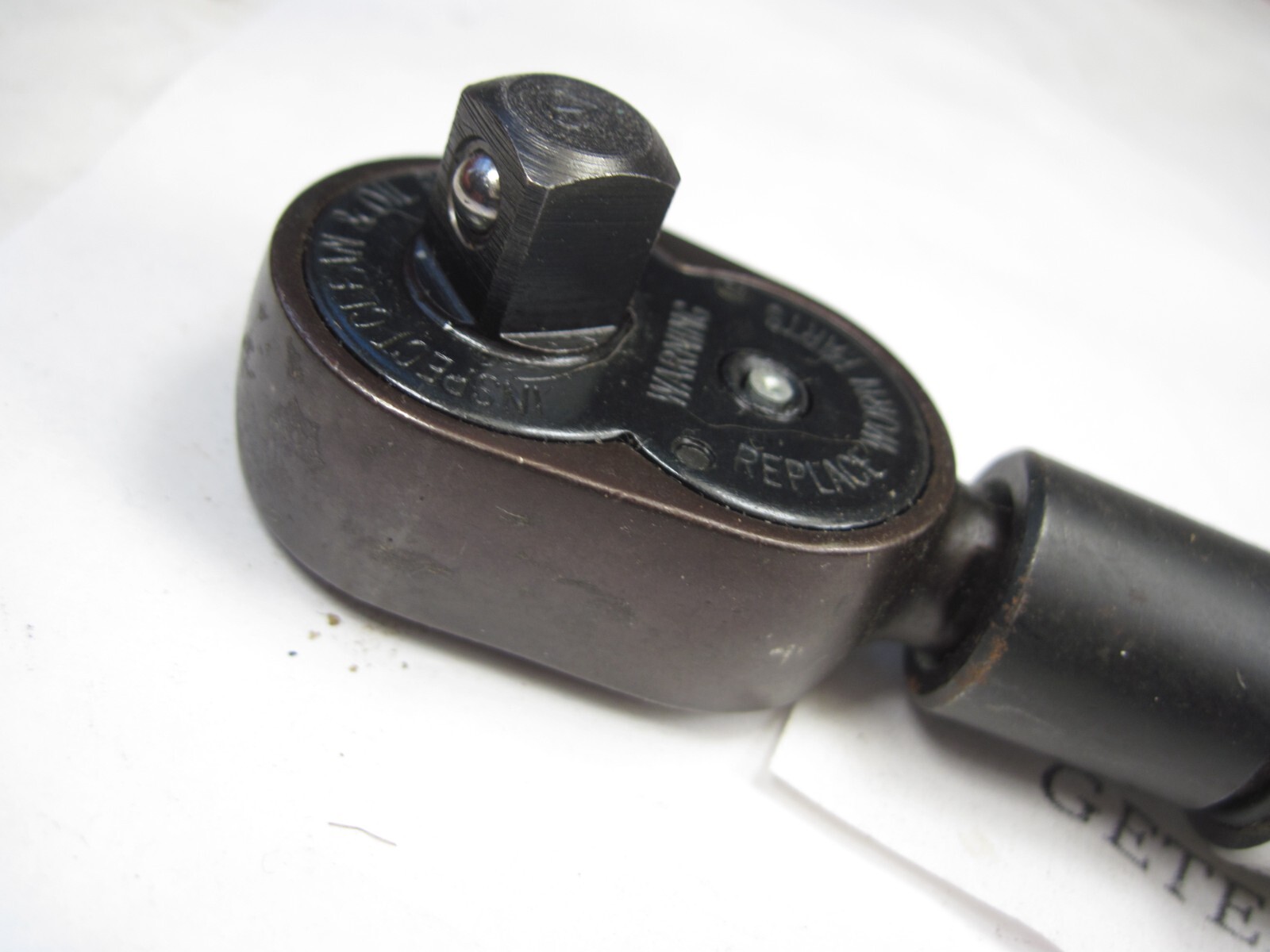 Snap On/CDI 3/8″ Drive Torque Wrench 15-75 FT Lbs 20-102 Nm MINT