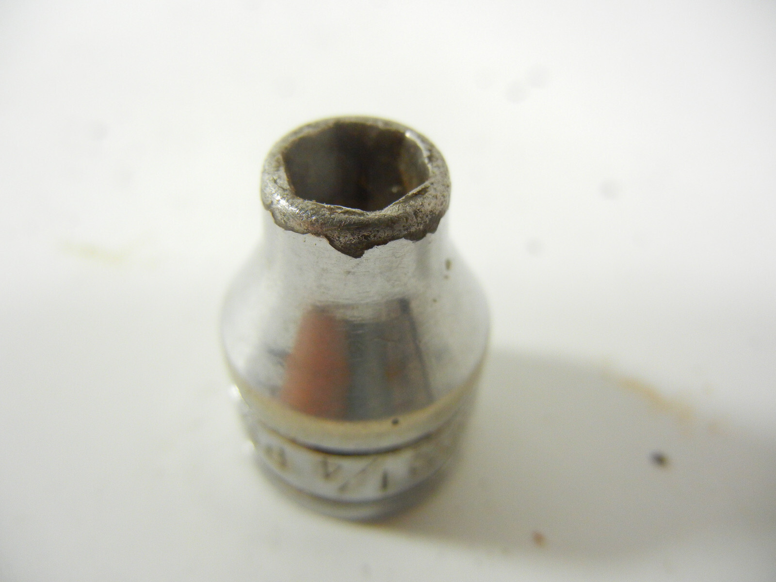 Snap-On Fs-081 1/4″ 3/8 drive 6 point shallow socket L1150