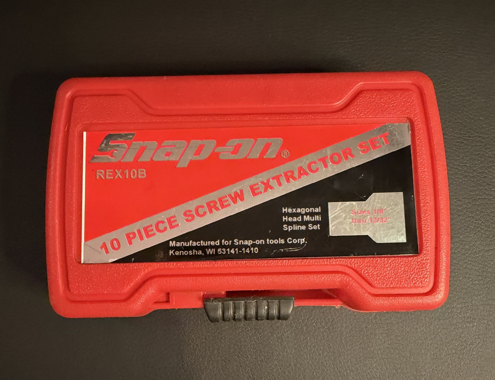 Snap-On Tools REX10B Screw Extractor Set