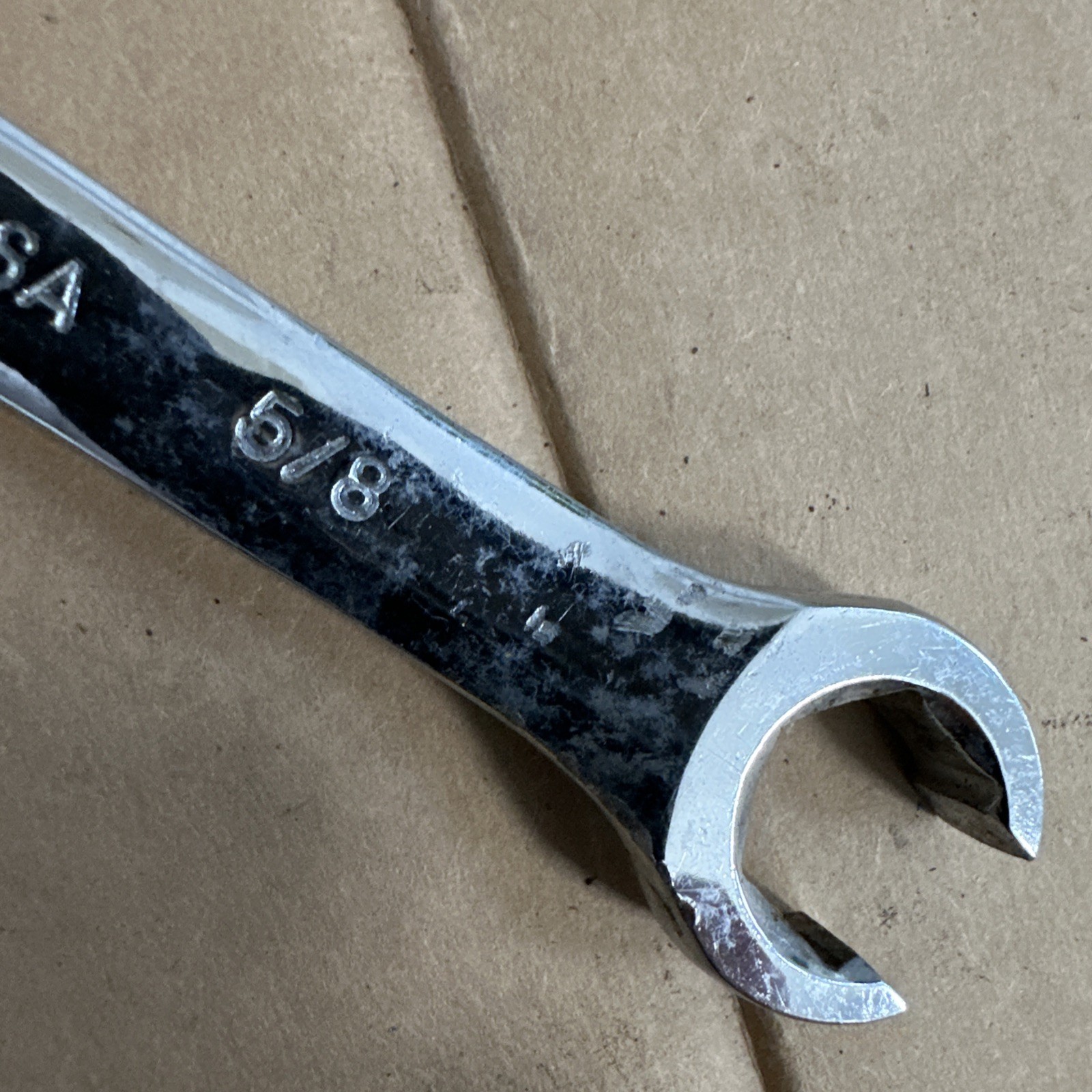 Husky 5/8″ X 11/16″ 6 Point Flare Nut Line Wrench 39022 USA