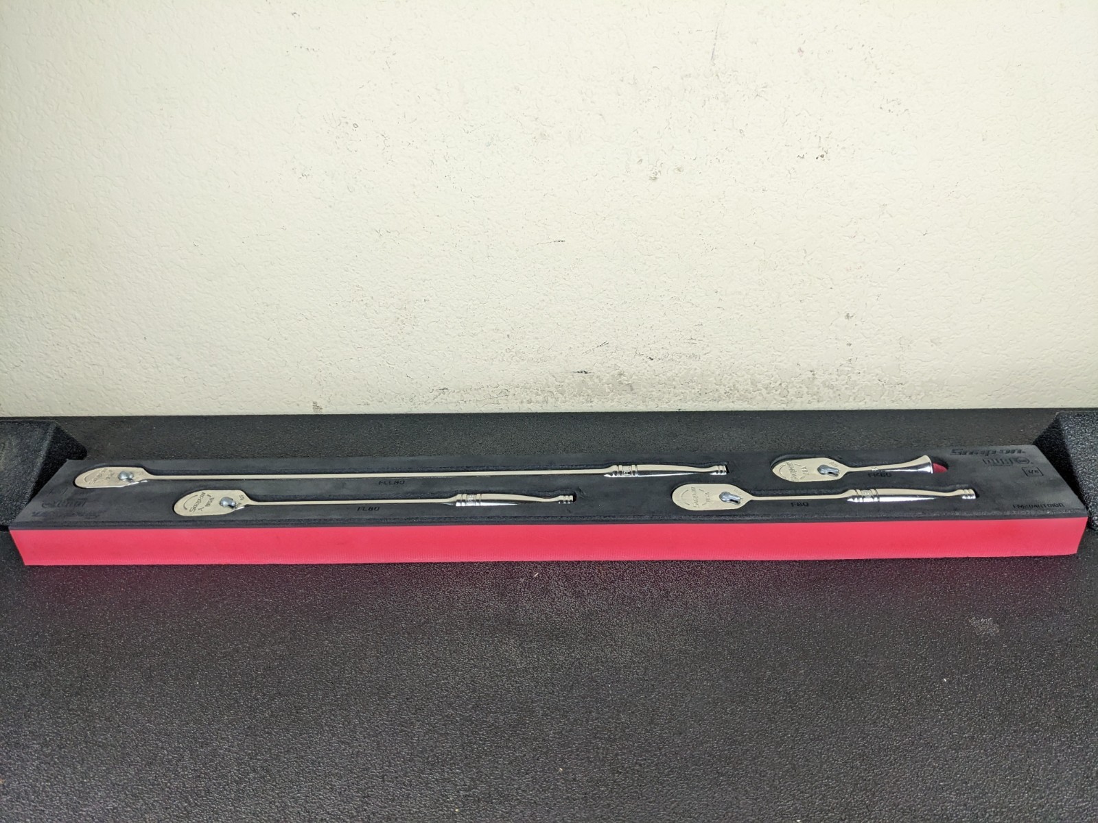 #bn602 Snap On 204RT01FR 3/8″ Drive Ratchet Set Pro-fi Red FK80 F80 FL80 FLL80