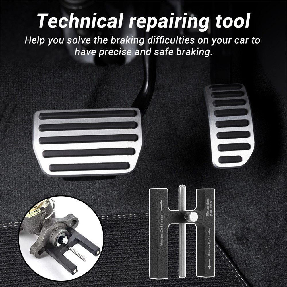 Power Brake Booster Master Cylinder Push Rod Adjustment Brake Measuring Tool
