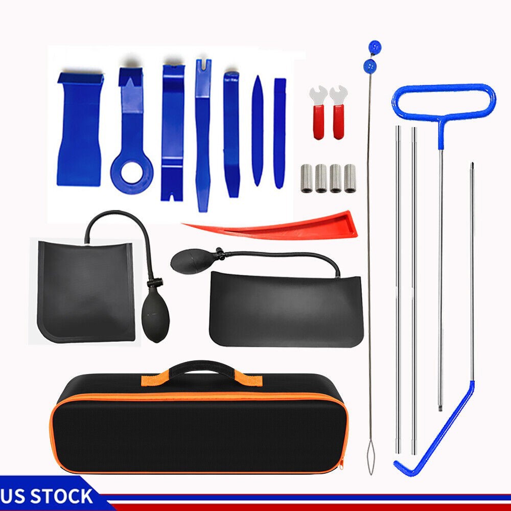 22pcs/set Emergency Auto Tool Window-Car Door Universal Repair Kits Inflatable