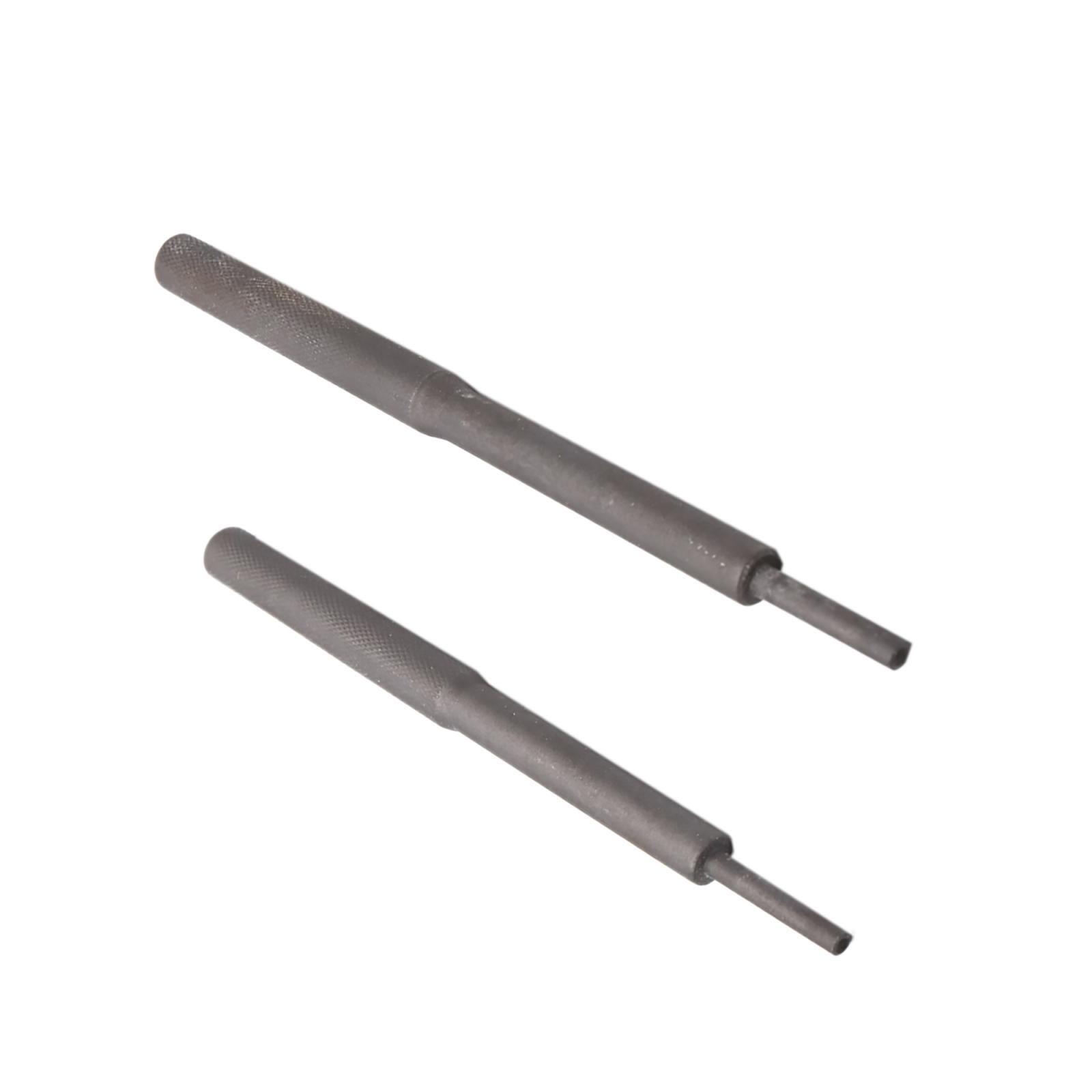 2pcs Dark Gray Universal Valve Guide Remover Grinding Stick Lapping Tool for Car