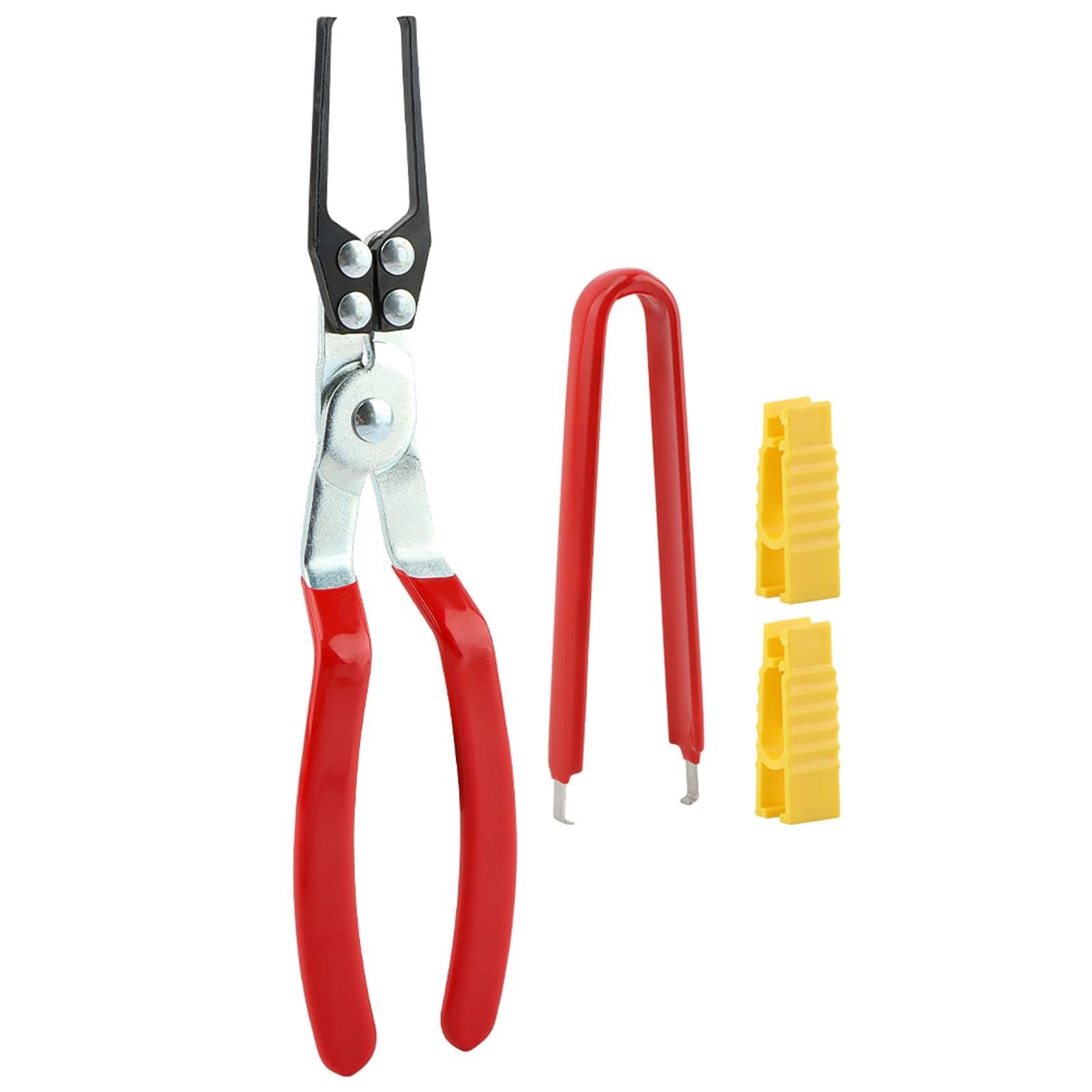 Relay Puller Pliers and Fuse Remover Tools, 4Pack Automobile red