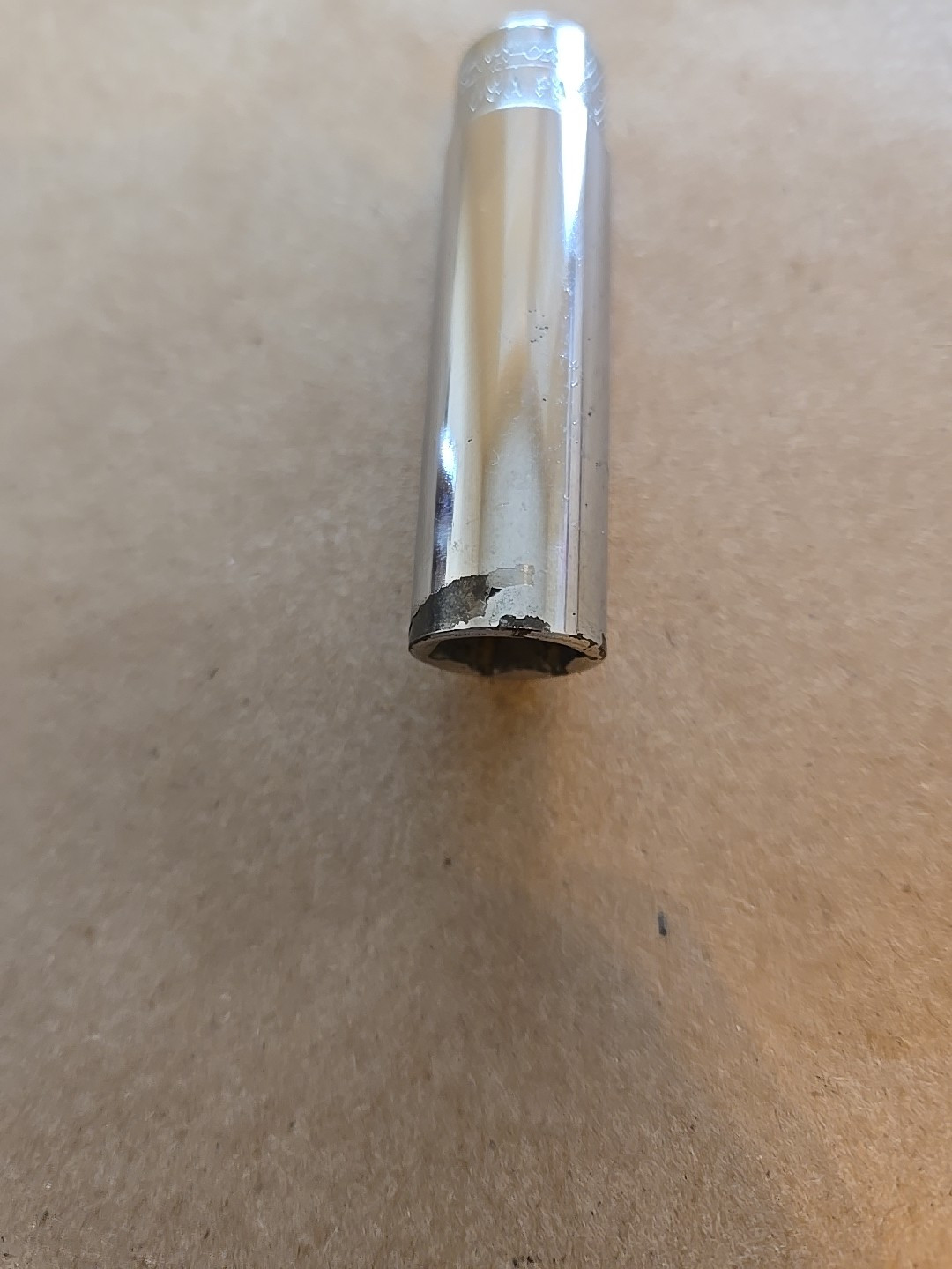 Snap On 1/4″ Drive 3/16″-7/16″ 6PT SAE Deep Chrome Sockets With Rack Lot Of 8