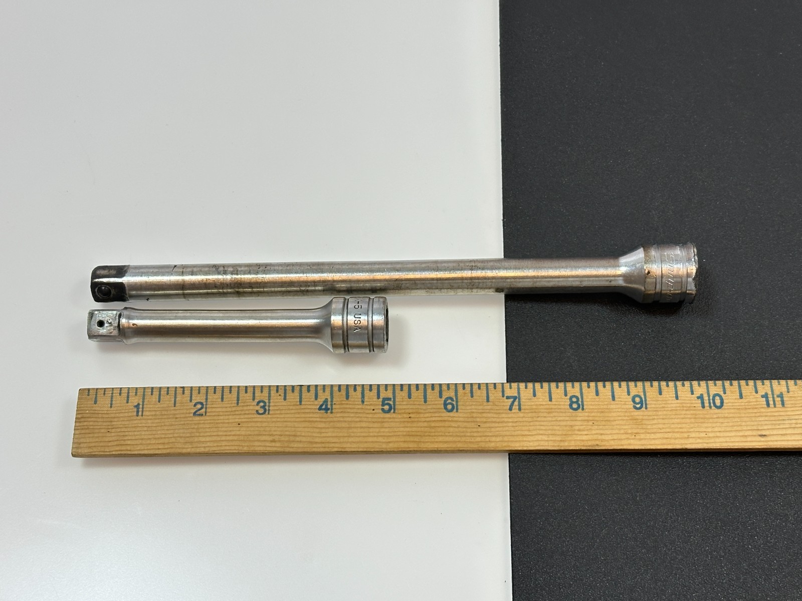 🇺🇸 Snap On Tools USA 2pc 1/2″ Drive Extension Set Lot, SX5 5″ & SX10 10″ Long