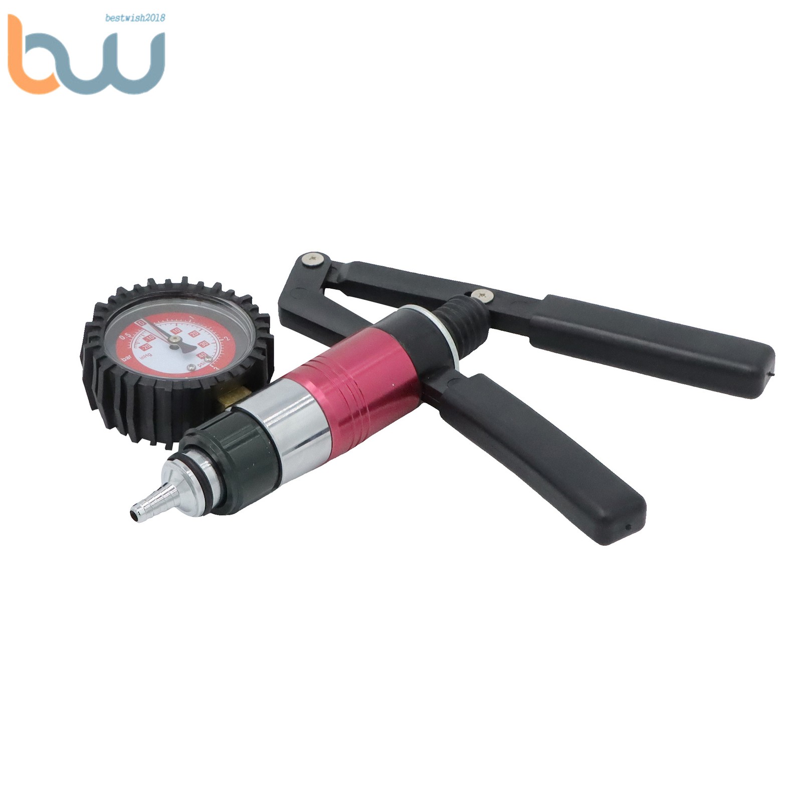 Car Hand Held Vacuum Pressure Pump Tester Set Brake Fluid Bleeder Bleeding Tool