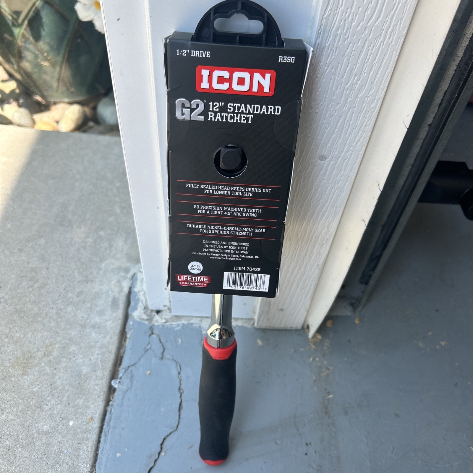 New ICON G2 Series 1/2″ Drive R3SG Ratchet 12 Inches Long 70435 R3SG COMFORT