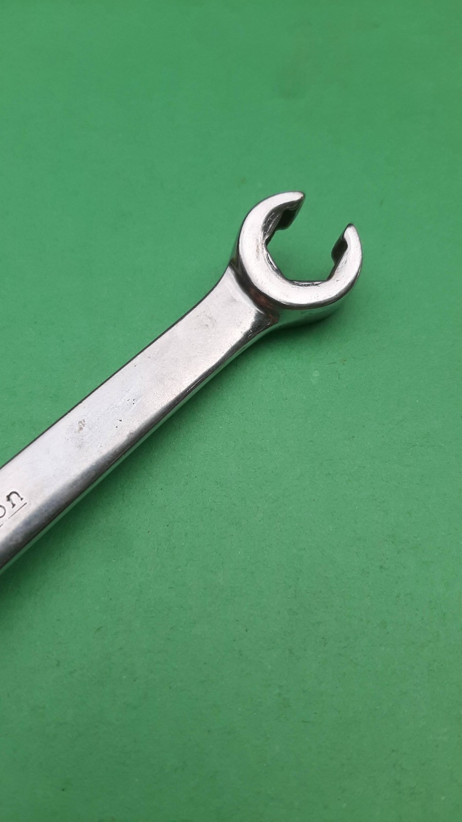 Snap-on Tools RXS18 9/16″ 6pt Point Open-End Flare Nut Wrench USA Engraved 623